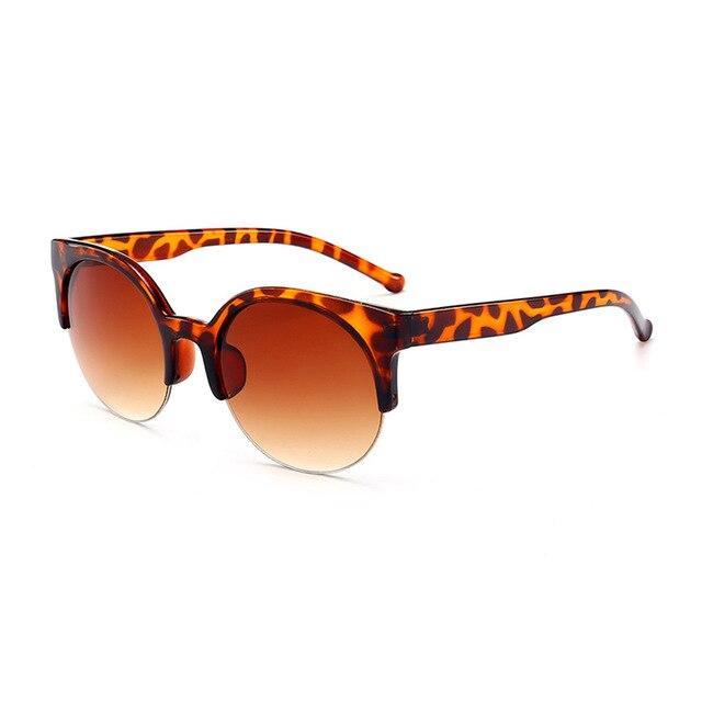 Rahmen Halbe Sonnenbrille