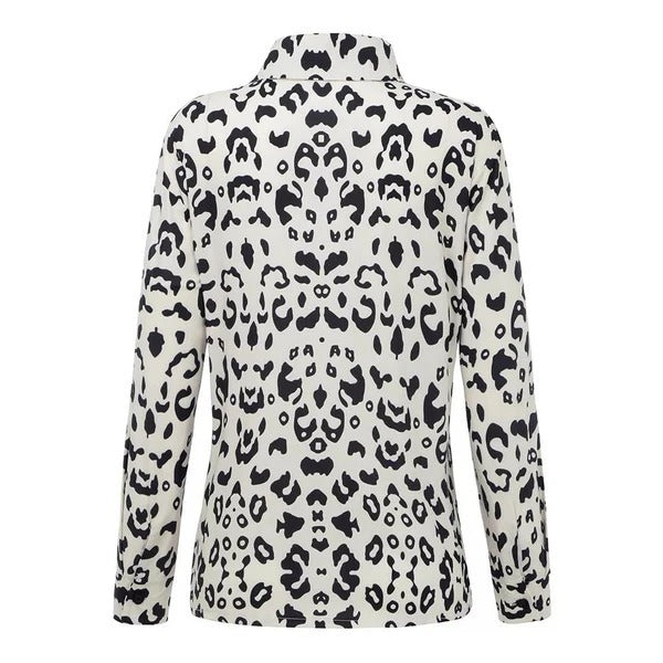 Women's Leopard Long Sleeve Shirt