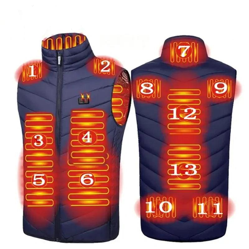 Women Winter Electric Heated Vest