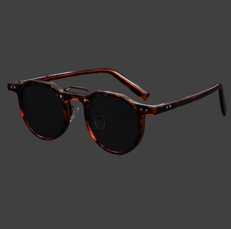 Hohe Erscheinungsbild Ebene kleine Frame Sonnenbrille Brille Sonnenbrille Gentleman Style Persönlichkeit