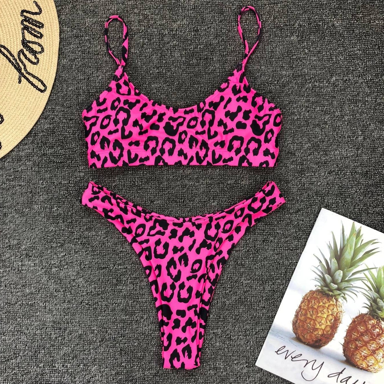 Bikini mit Leopardenmuster