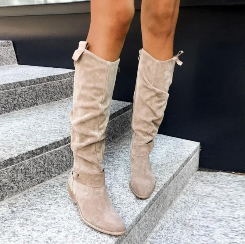 Hochwertige Damenstiefel aus Leder