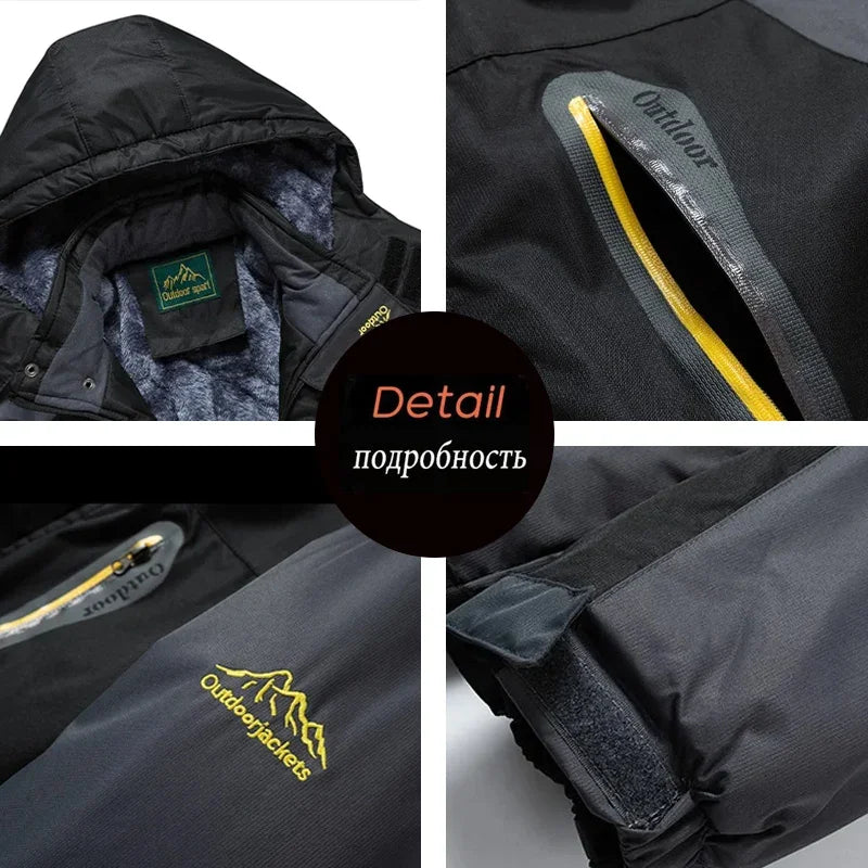 Männer Warme Outdoor-Jacken