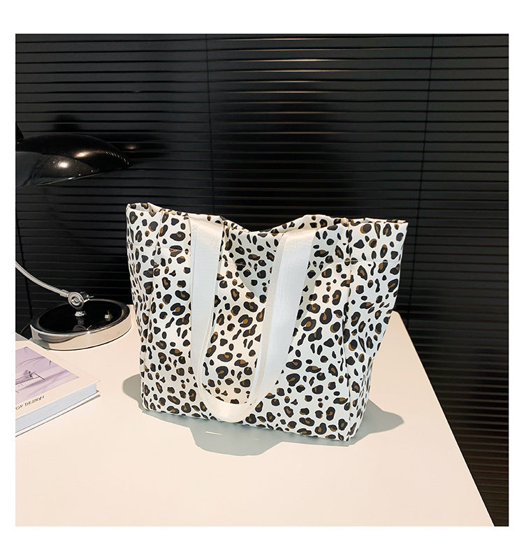 Mode Leopard Print Tote Umhängetasche