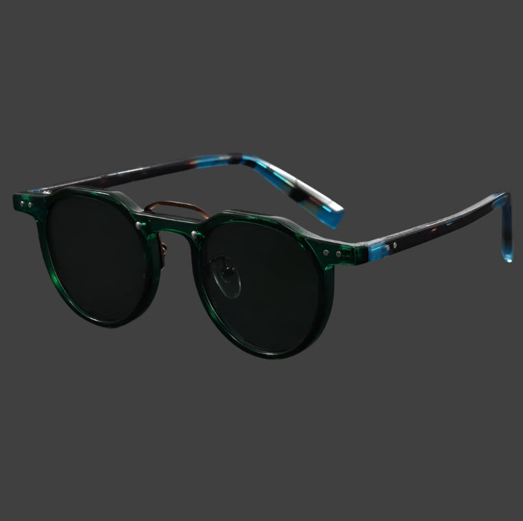 Hohe Erscheinungsbild Ebene kleine Frame Sonnenbrille Brille Sonnenbrille Gentleman Style Persönlichkeit