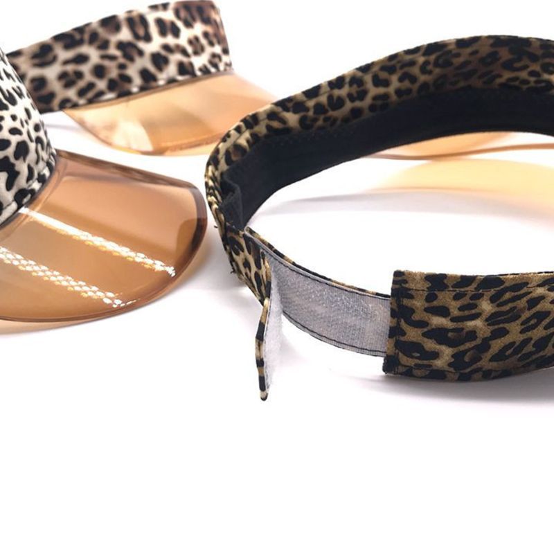 Koreanischer Stil Personalisierte Leopard-Druck Krempe Top Hat