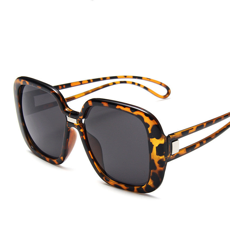 Großrahmige Sonnenbrille mit Farbverlauf Persönlichkeit Sonnenbrille