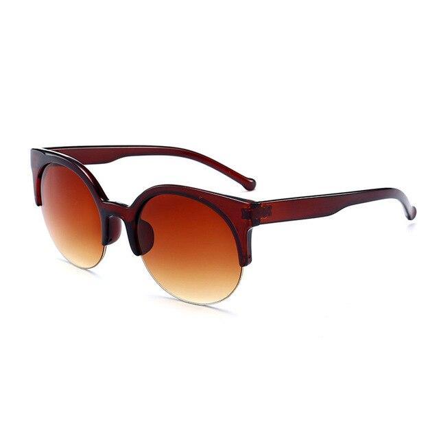 Rahmen Halbe Sonnenbrille