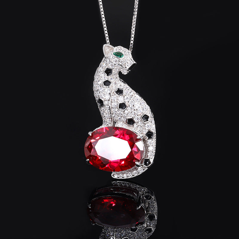 Anhänger Leopard Style Jewellery Elegante Halskette für Frauen