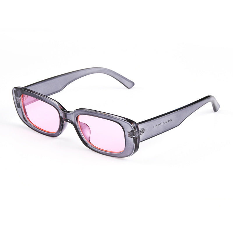 Quadratische Damen-Sonnenbrille mit kleinem Rahmen