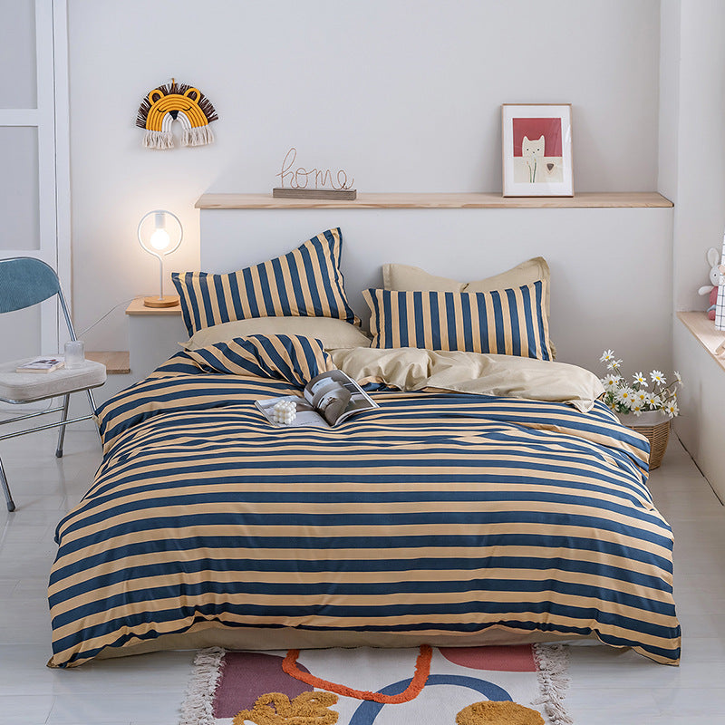 Leopard Print Bettlaken Set von vier Ab Gesicht