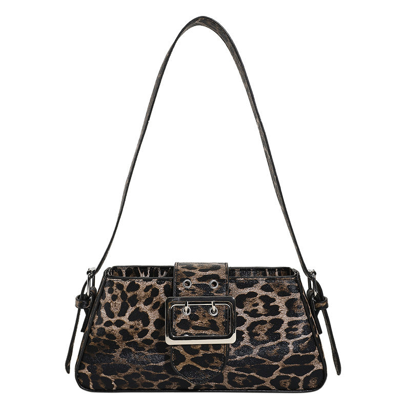 Leopard Unterarm Tasche Weibliche Persönlichkeit Trendy
