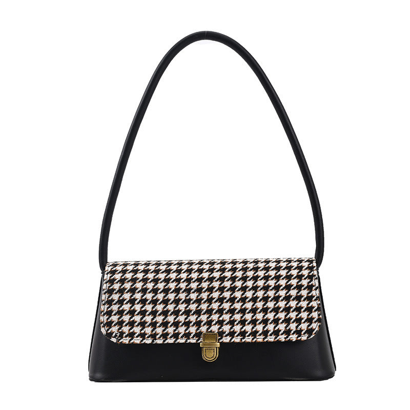 French Niche Damen Neue Mode Leopardenmuster Umhängetasche
