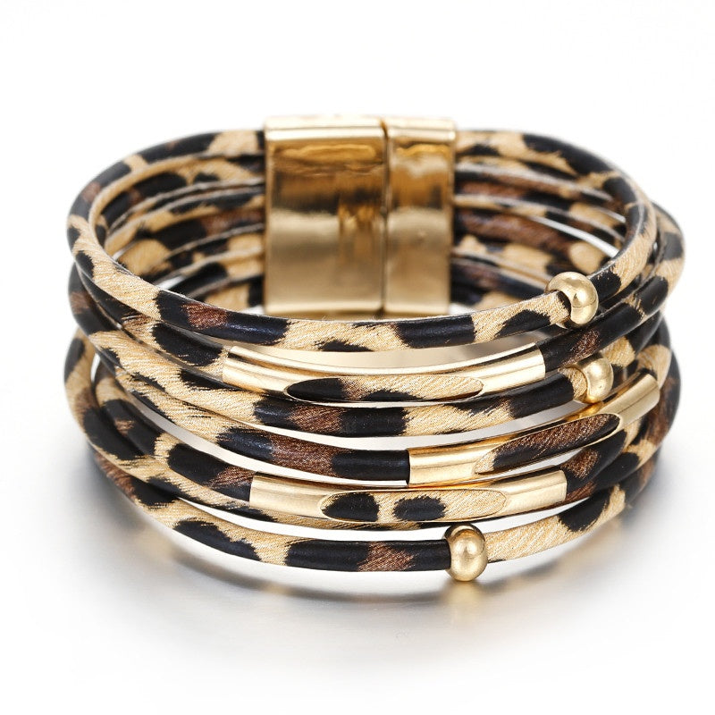 Mode-Leoparden-Armband