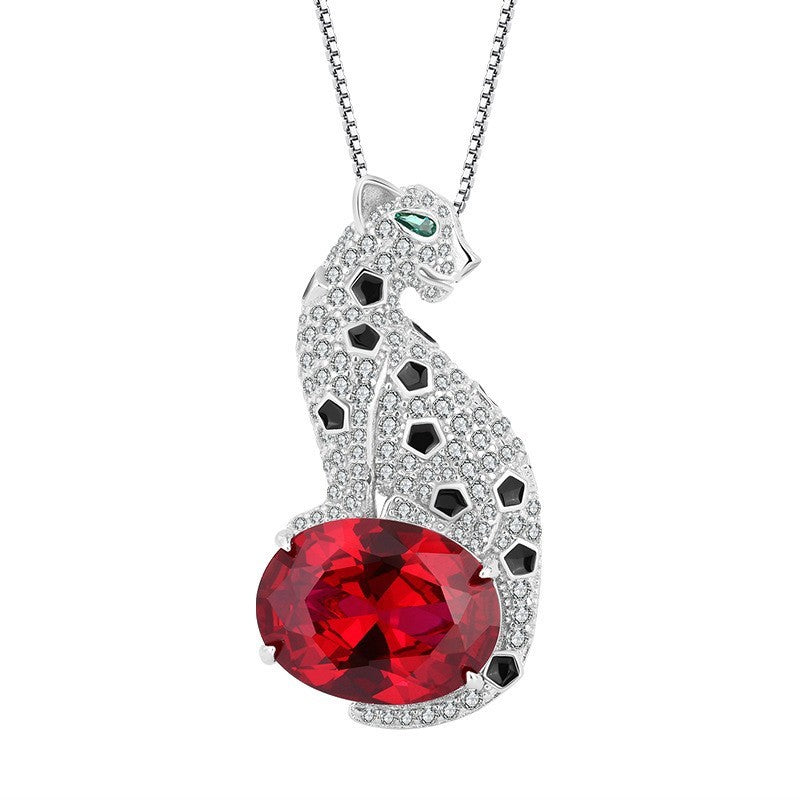 Anhänger Leopard Style Jewellery Elegante Halskette für Frauen