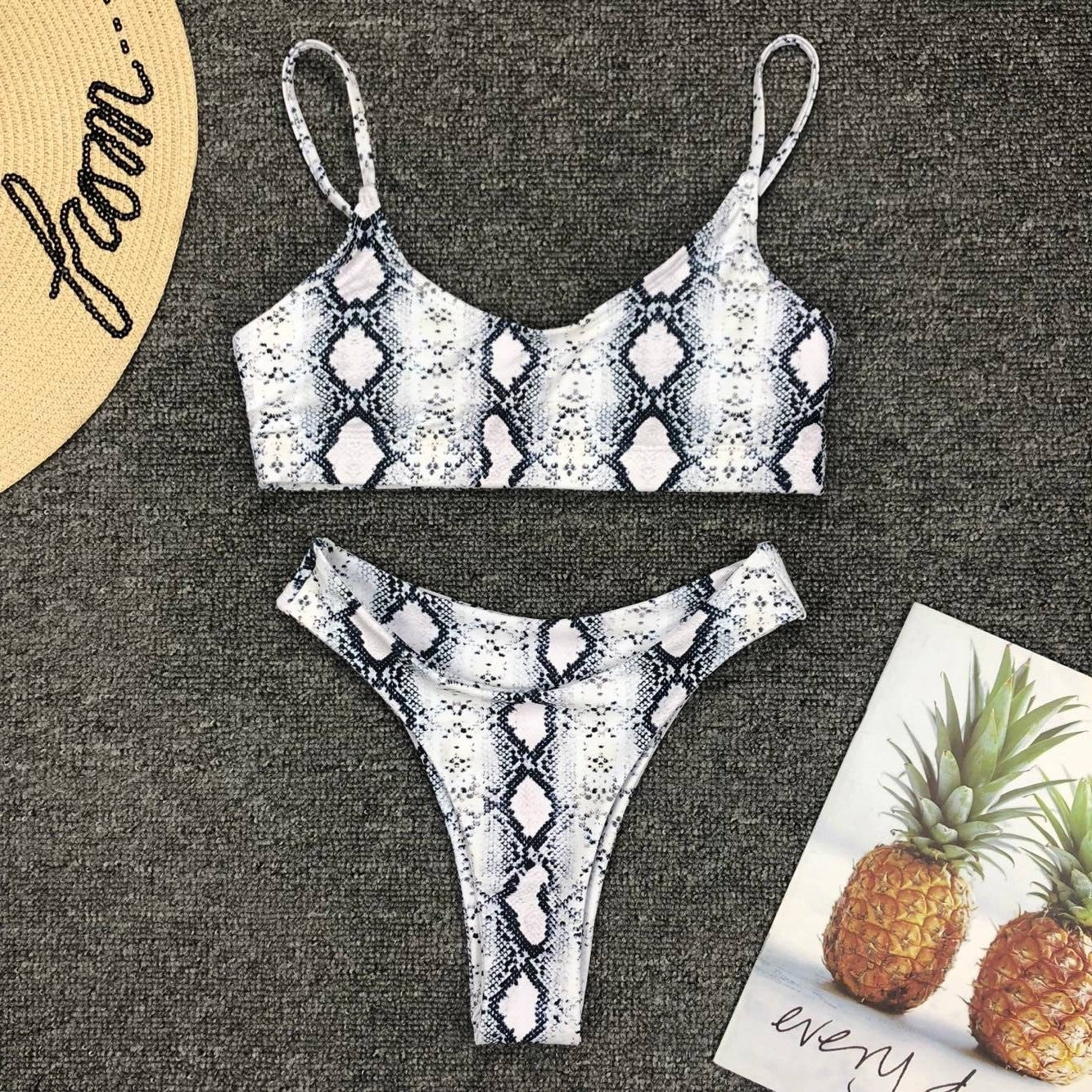 Bikini mit Leopardenmuster