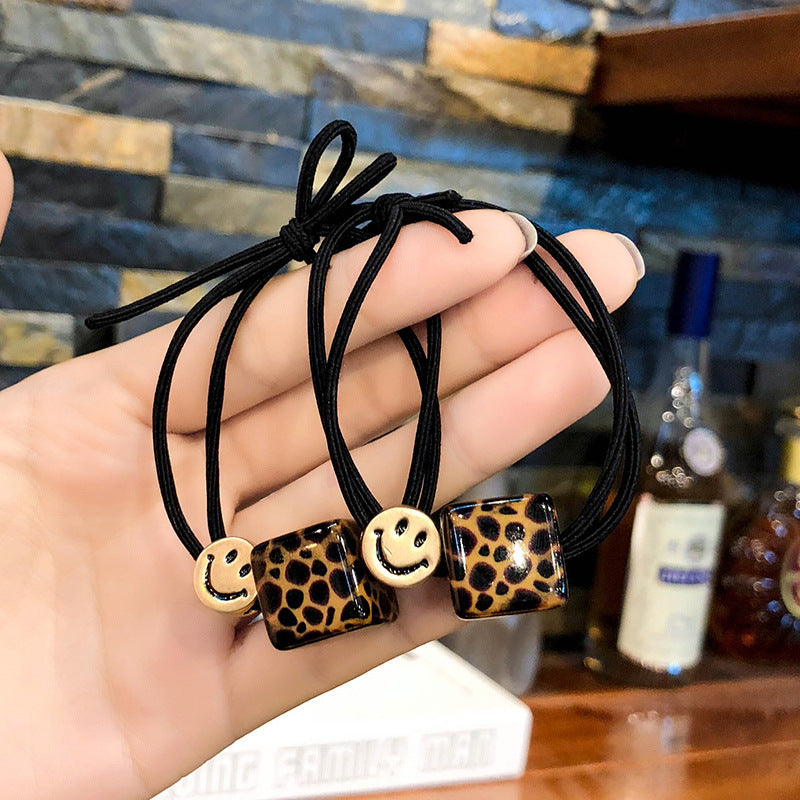 Leopard Smiley-Kopf Seil