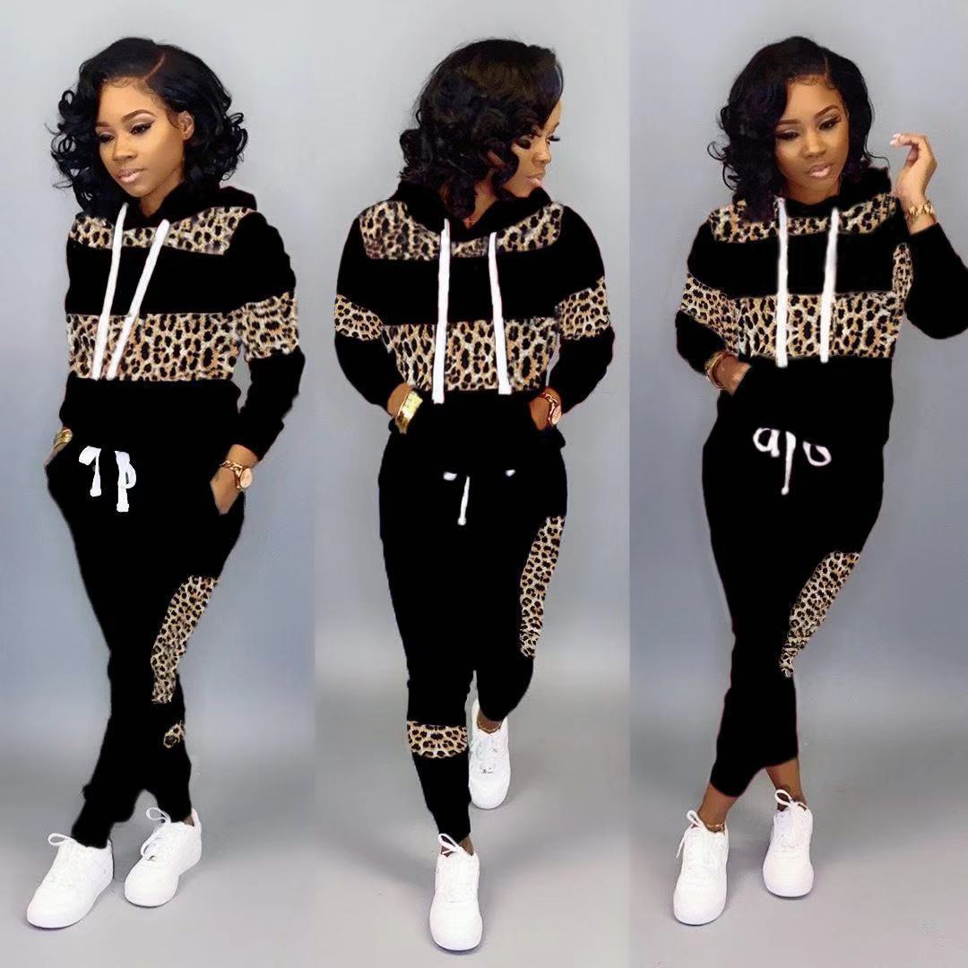 Fashion Leopard Patchwork Set