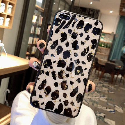 Telefonhülle mit Leopardenmuster