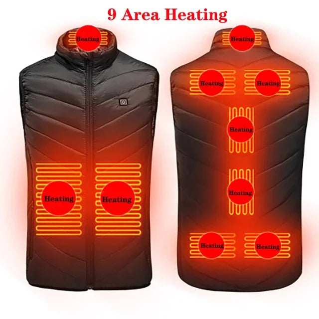 Women Winter Electric Heated Vest