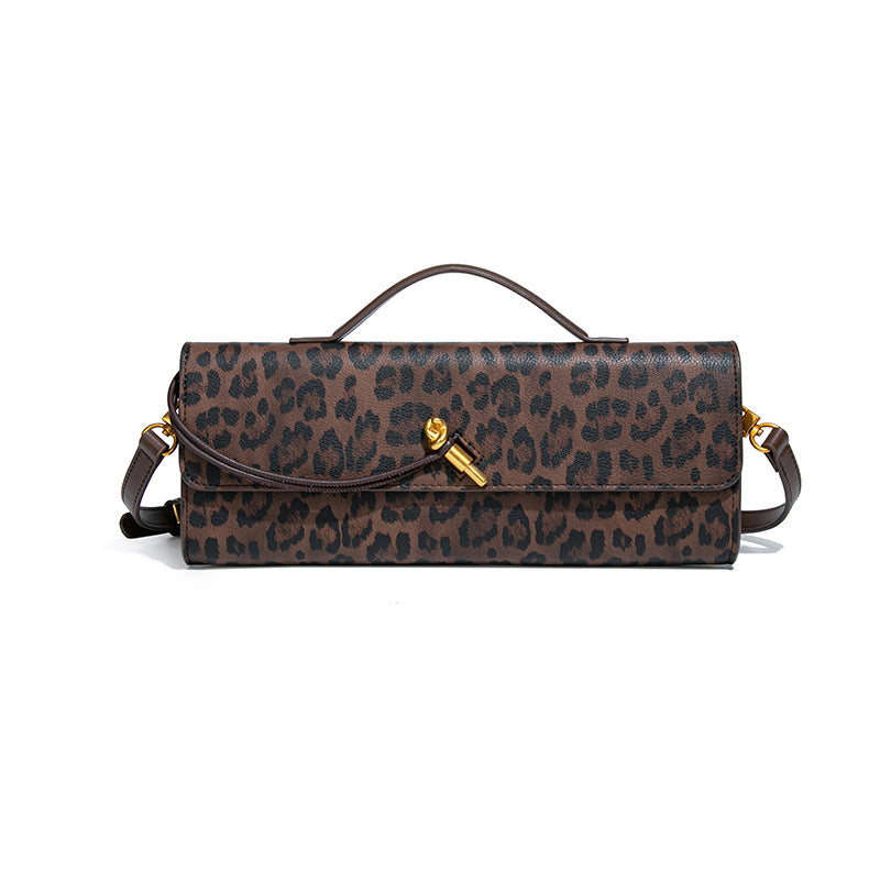 Damen-Retro-Leopardenprint-Dinner-Tasche