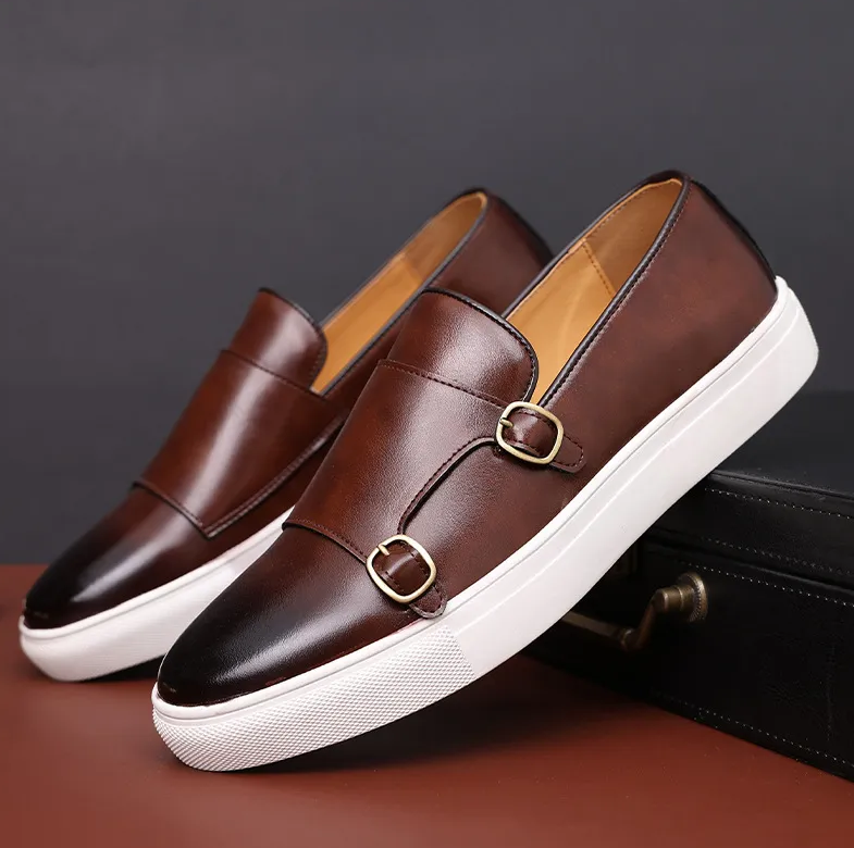Salvatori Gianfranco leren schoenen