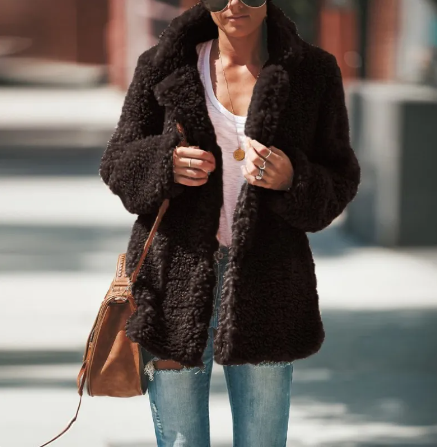 Langarm Jacke Strickjacke