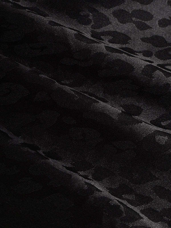 Holiday Jacquard-Hemd mit Leopardenmuster für Männer