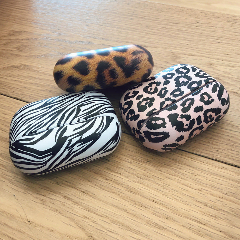 Personalized Leopard Print Bluetooth Headphone Case