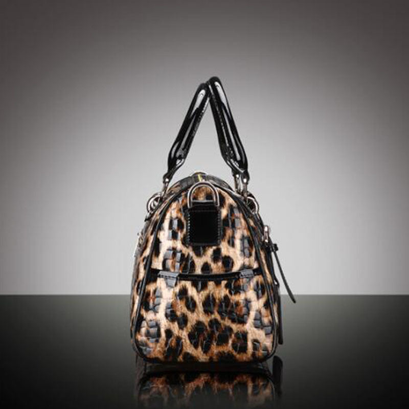 Handtasche mit Leopardenmuster, modisches All-Match-Leder, großes Fassungsvermögen, One-Shoulder