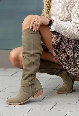 Hochwertige Damenstiefel aus Leder