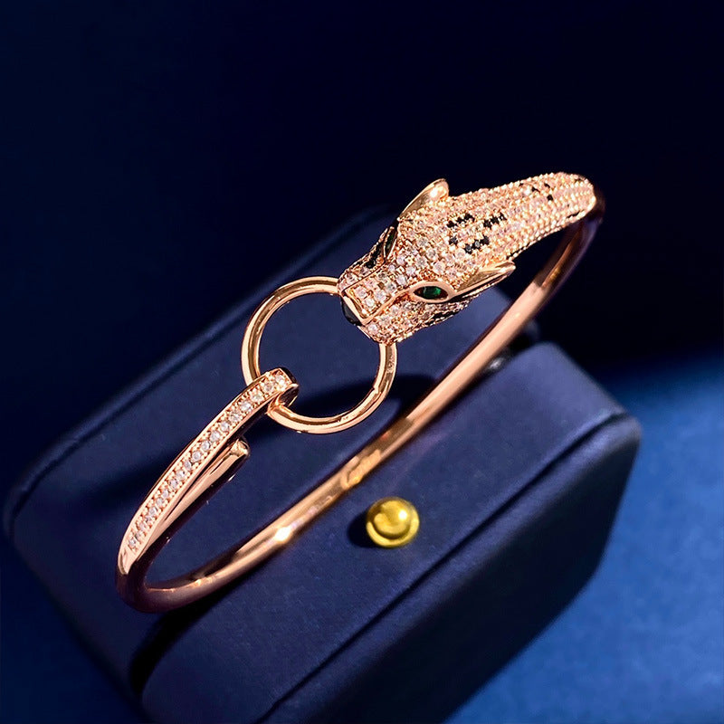 Ring Leopard-Diamant-Rosegold-Armband