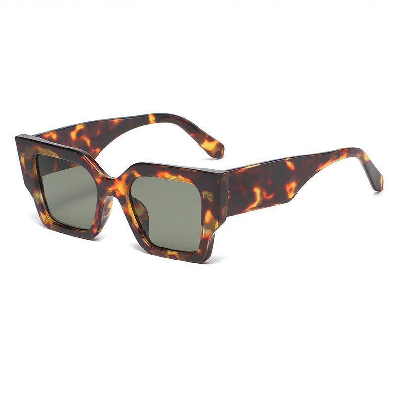 Mode Unregelmäßige Damen Polygon-Sonnenbrille