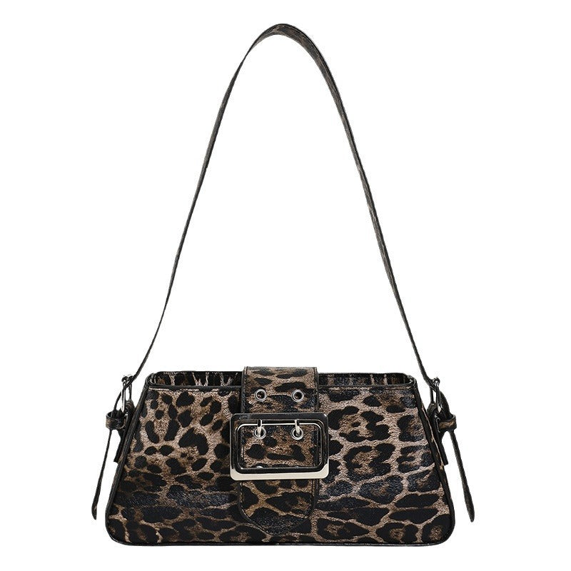 Leopard Unterarm Tasche Weibliche Persönlichkeit Trendy