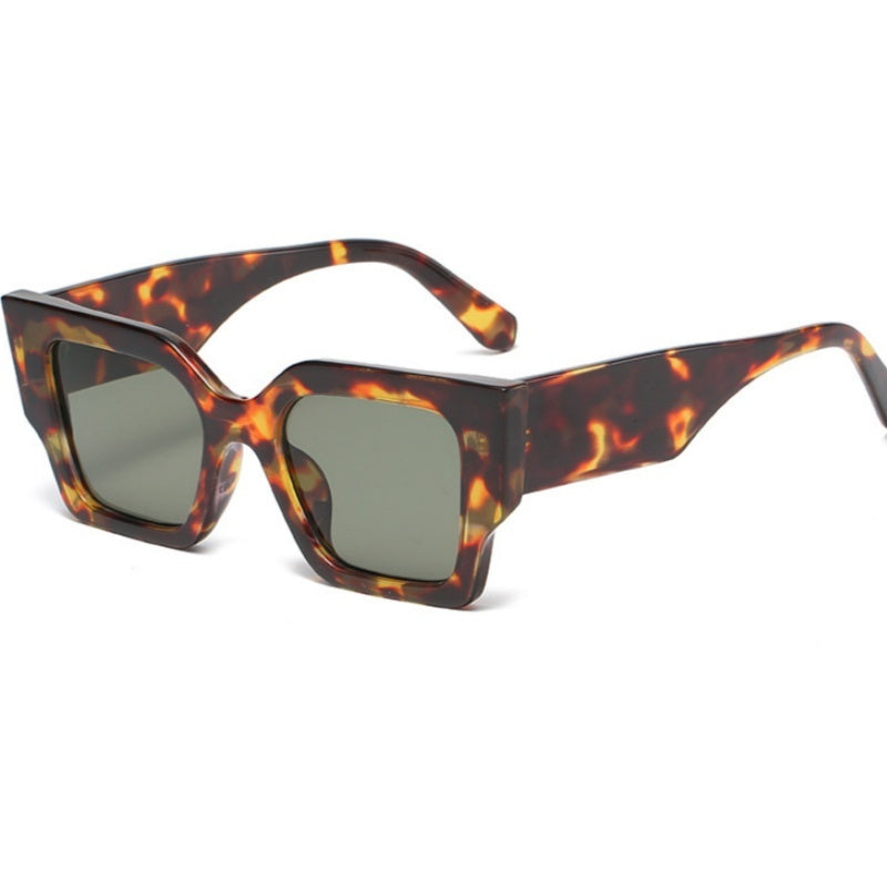 Mode Unregelmäßige Damen Polygon-Sonnenbrille