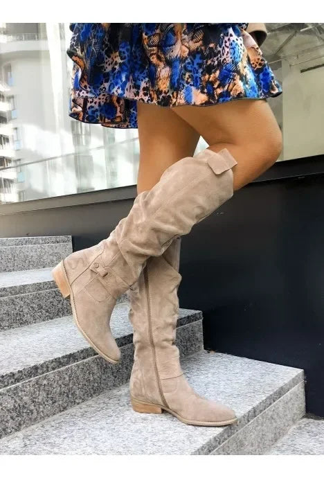 Hochwertige Damenstiefel aus Leder