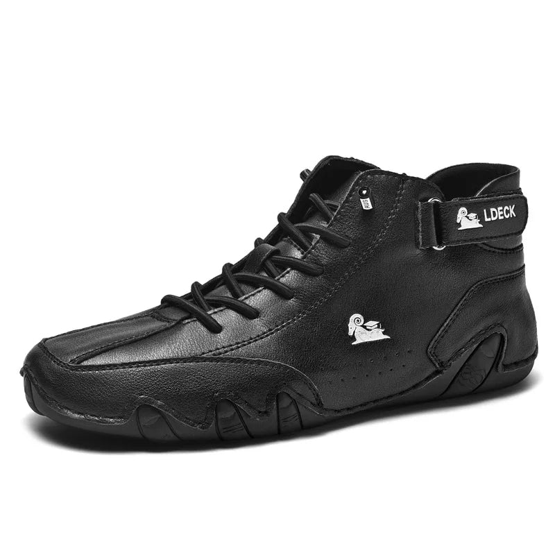 Herren Leder Freizeitschuhe Rutschfestes Gehen
