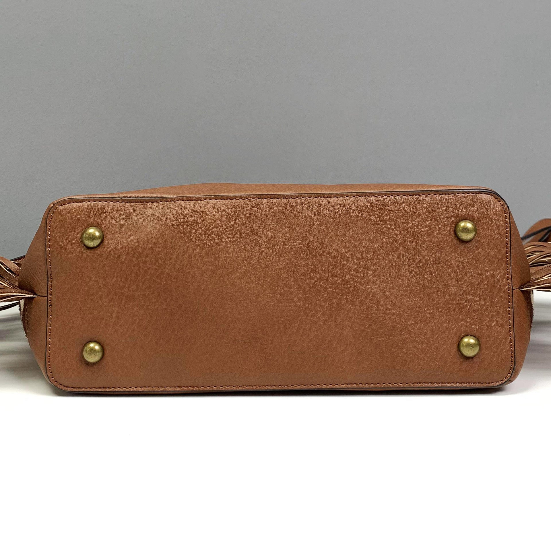 Retro Quaste neue Leopard Design Umhängetasche