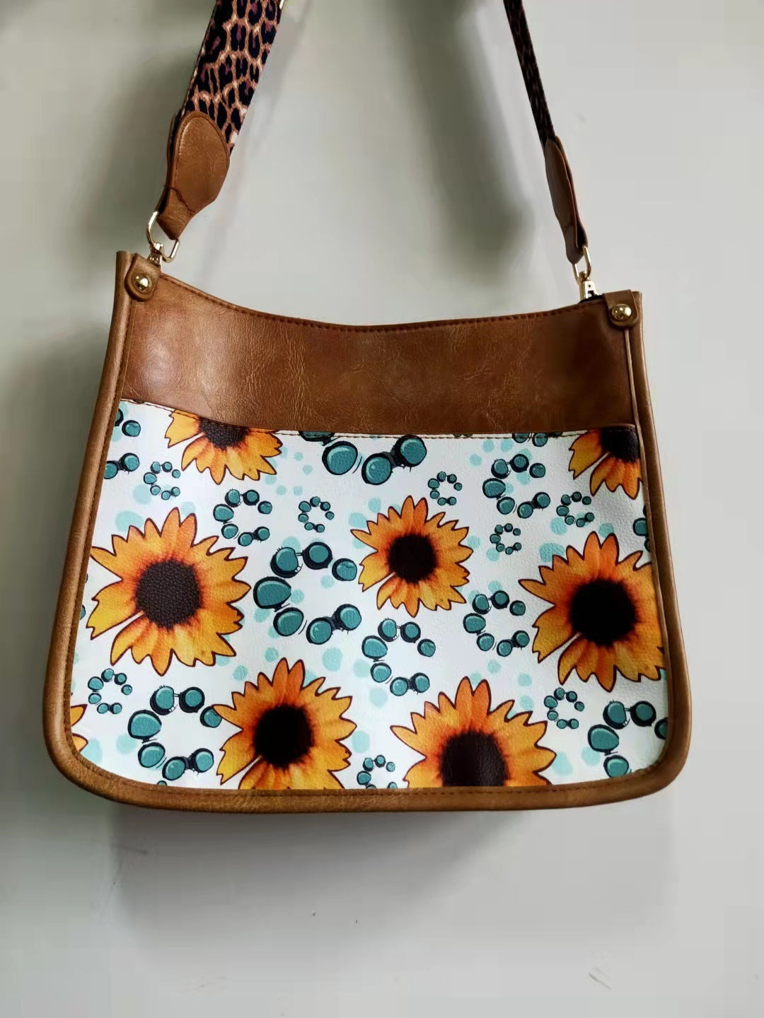 Neue Damen Mode Leopard Crossbody Tasche