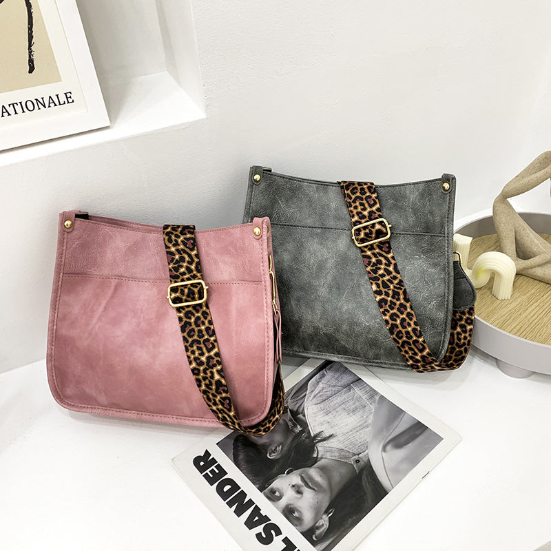 Neue Damen Mode Leopard Crossbody Tasche