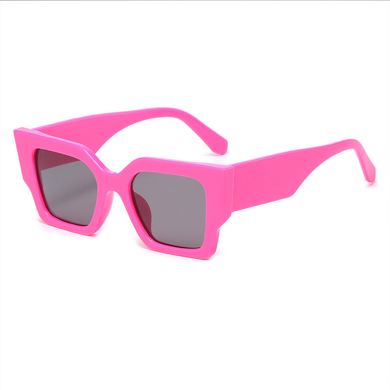 Mode Unregelmäßige Damen Polygon-Sonnenbrille