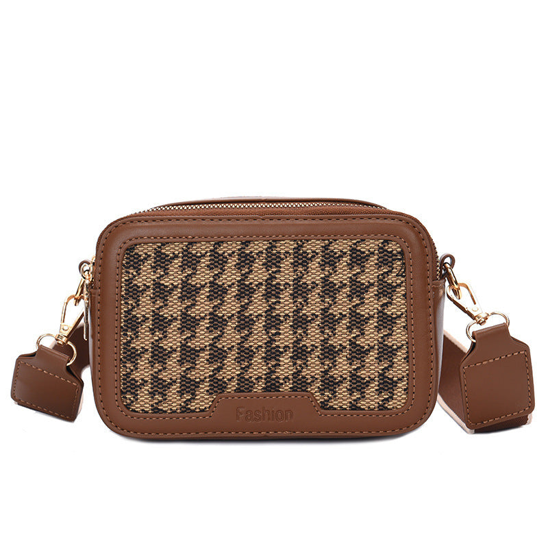 Damen Umhängetasche Leopard Print Messenger