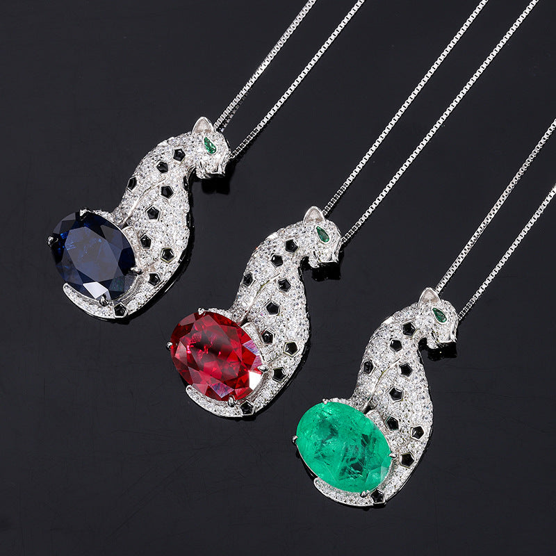 Anhänger Leopard Style Jewellery Elegante Halskette für Frauen