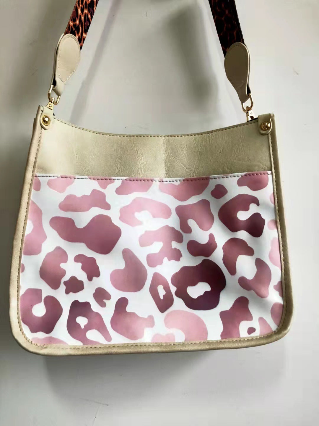 Neue Damen Mode Leopard Crossbody Tasche
