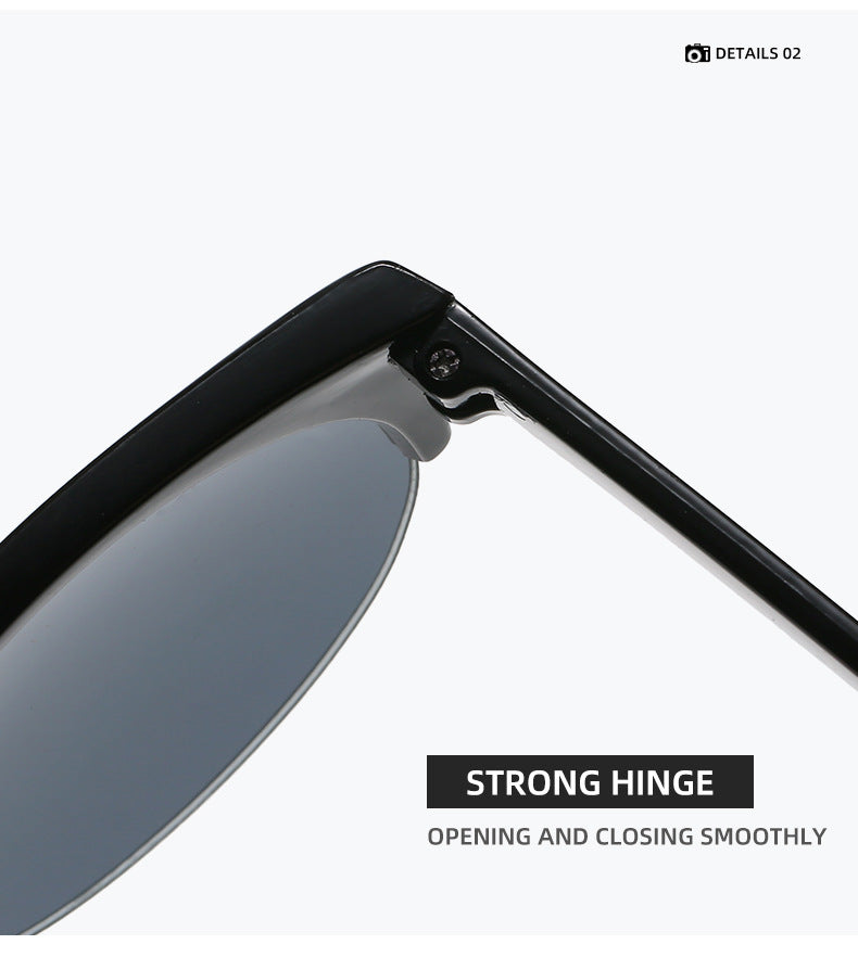 Rahmen Halbe Sonnenbrille