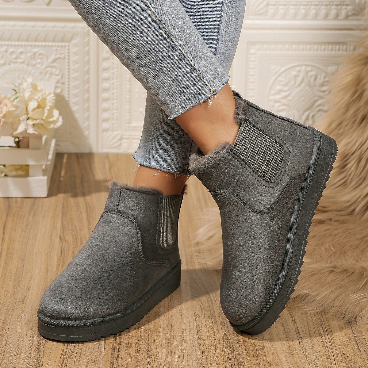 Winter Damen Schneestiefel