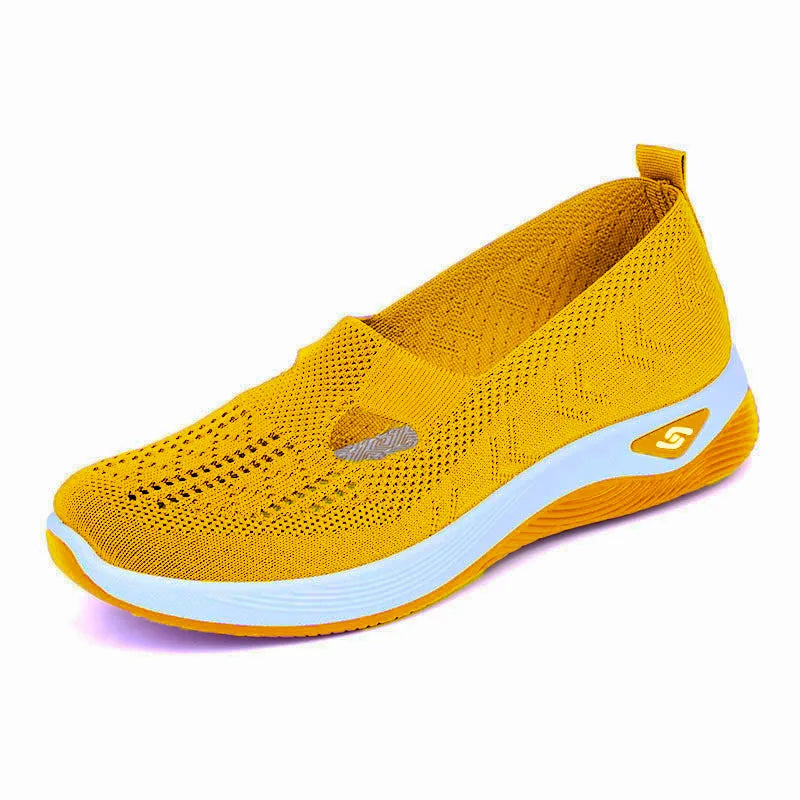 Damen Anti-Rutsch Walking Woven Schuhe