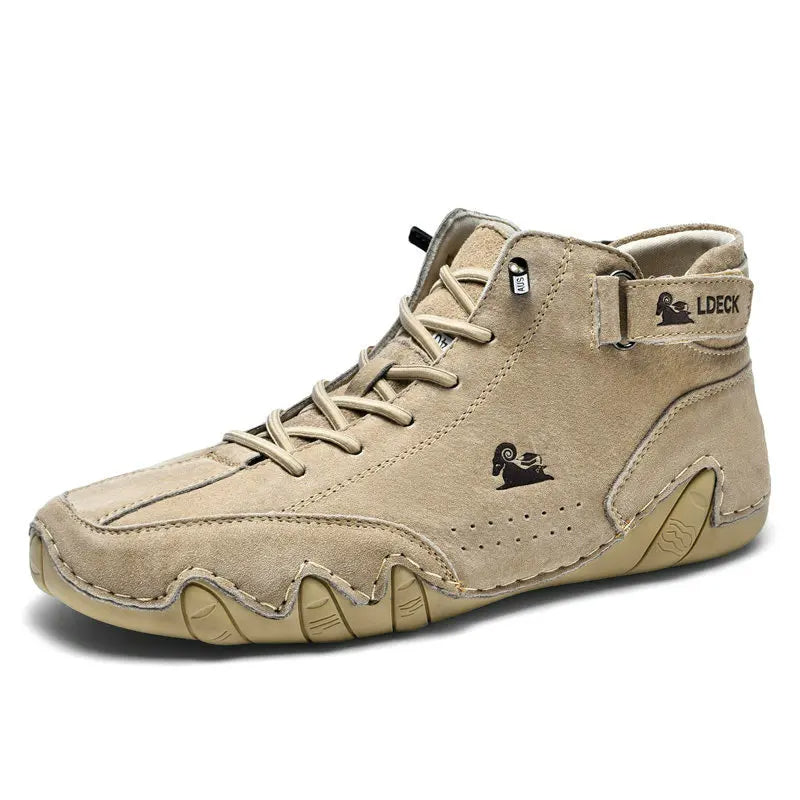 Herren Leder Freizeitschuhe Rutschfestes Gehen