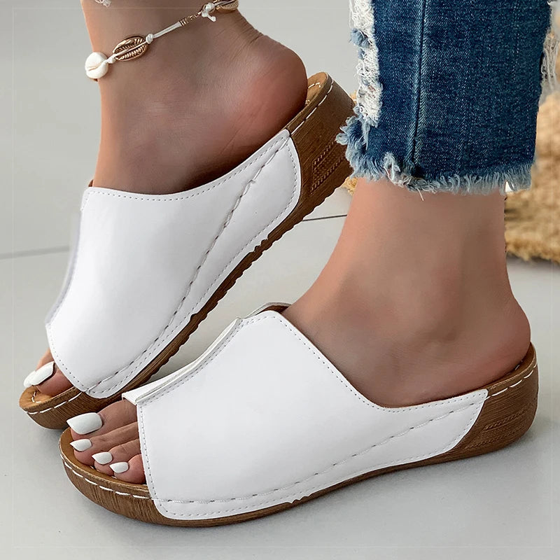 Damen Sandalen Peep Toe Heels