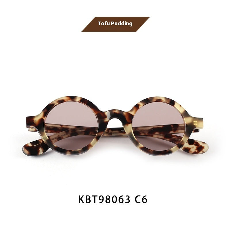 Handgefertigte Platte Retro Personalisierte Sonnenbrille